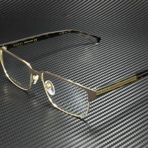 Gucci Men's Crystal Havana 58mm Glasses